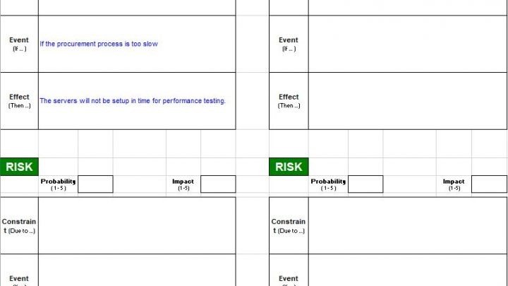 Risk Management Tools Spreadsheet