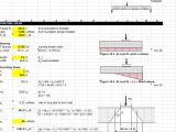 Concrete Shear Calculation Spreadsheet