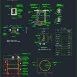 Drainage Manhole Details Autocad Drawing