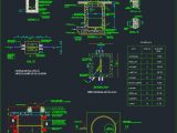 Drainage Manhole Details Autocad Drawing