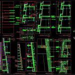 Precast Concrete Walls Details Autocad Drawing