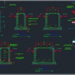 Reinforced Precast Chiller Manhole Autocad Drawing