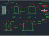 Reinforced Precast Chiller Manhole Autocad Drawing