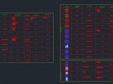 Road Signage Details Autocad Drawing