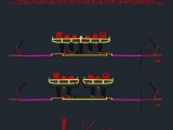 Roads Arc Lighting Details Autocad Drawing