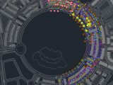 Sewage Manhole Layout Plan Autocad Drawing