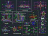 Standard Manhole Details Autocad Drawing