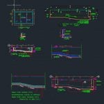 Swimming Pool Reinforcement Details Autocad Drawing