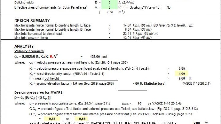 Wind Analysis for Tornado and Hurricane Spreadsheet