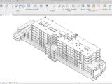 3D Hospital Model Revit Structure