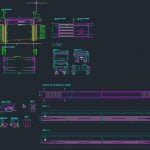 Bridge Elevation With Foundation Details Autocad Drawing