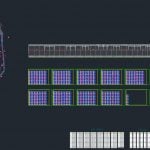 Rural Road Project with Signage Autocad Drawing