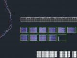 Rural Road Project with Signage Autocad Drawing