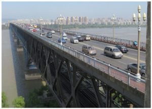 The Nanjing Yangtze River Bridge