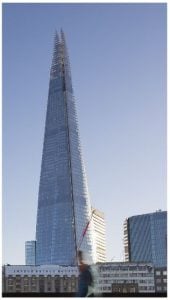 The Shard.(Adapted and reuse with the permission of Asset bank, City, Universityof London)