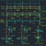 Overhead Steel Crane Support Details Autocad Drawing