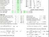 Allowable Stress Design of Masonry Bearing Wall Spreadsheet