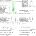 Masonry Column Design Spreadsheet