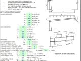 Web-Tapered Cantiliver Frame Design Spreadsheet