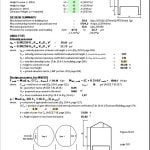 Wind Analysis for Bin or Silo Supported by Columns Spreadsheet