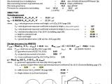 Wind Analysis for Bin or Silo Supported by Columns Spreadsheet