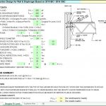 Connection Design for Wall and Diaphragm Spreadsheet