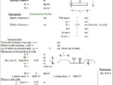 Design Of Composite Beams Deck Ribs Oriented Parallel To Steel Beam Spreadsheet