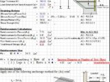 Design Of Monolithic Corbels And Brackets According To ACI 318-99 Spreadsheet