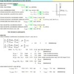 Angle Steel Member Capacity Spreadsheet