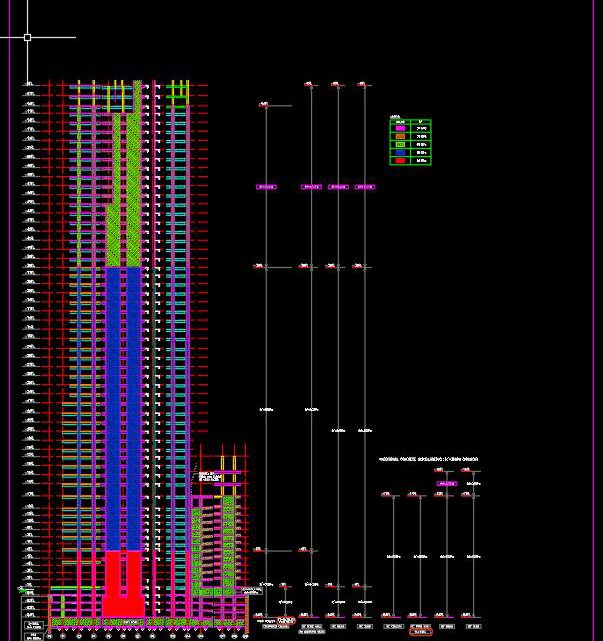 Concrete Strength Diagram Autocad Free File