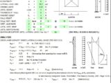 Design Of Masonry Bearing Wall With Opening Spreadsheet