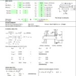 Design for Concrete Beam With Penetration Spreadsheet