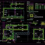 Oil Tank Sections Details Autocad Free File