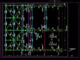 Steel Framing Detail Podium Autocad Free File