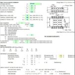 Beam Bolted Splice Design Spreadsheet