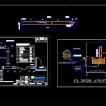 Oil Basin Accessories Layout Autocad Free File