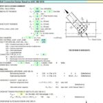 Bolt Connection Design Spreadsheet Based on AISC