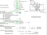 Bolt Connection Design Spreadsheet Based on AISC