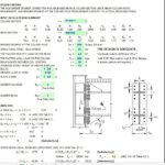 Bolted Moment Connection Spreadsheet