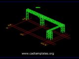 Cable Bridge (Cable Tray) Free Autocad Drawing