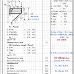 RC Beam Corbel Design ACI Code Spreadsheet