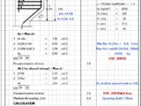 RC Beam Corbel Design ACI Code Spreadsheet