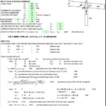 Lag Screw Connection Design Spreadsheet