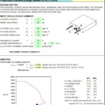 Plate-Shell Element Design Spreadsheet