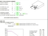 Plate-Shell Element Design Spreadsheet