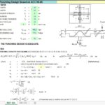 Slab Punshing Design Spreadsheet