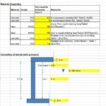 Analysis And Design Of Tank Walls Spreadsheet