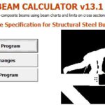 Beam Calculator according to Structural Steel Building 2005 Spreadsheet