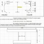 Calculation Of Temperature Stresses Spreadsheet