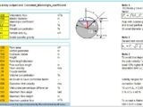 Circular Channel With Array Output And Constant Manning's Coefficient Spreadsheet